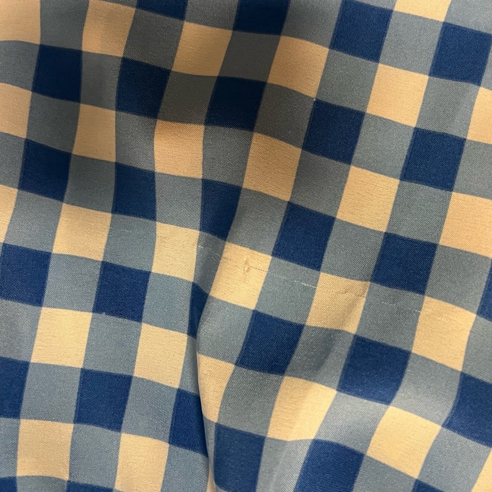 Goodnight Macaroon Blue and White Gingham Maxi Dress - Picture 5 of 7